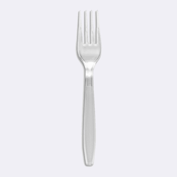 tenedor cristal